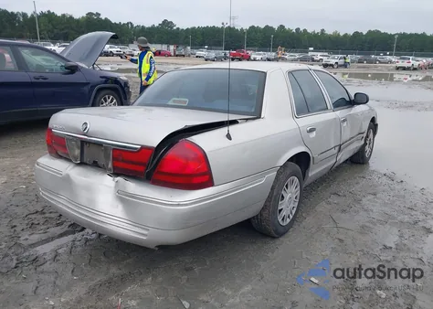 2005 Mercury Grand Marquis Gs из США, поврежденный, VIN 2MEFM74W15X60315